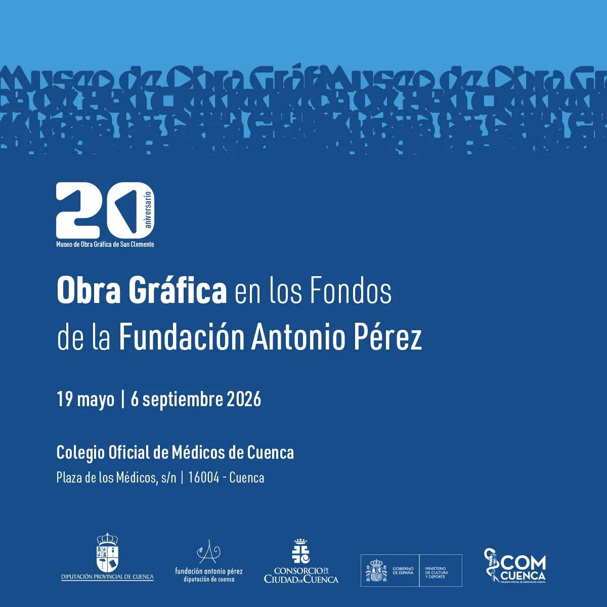 Obra Gráfica en los Fondos de la Fundación Antonio Pérez (Colegio Oficial de Médicos de Cuenca) - Foto 2