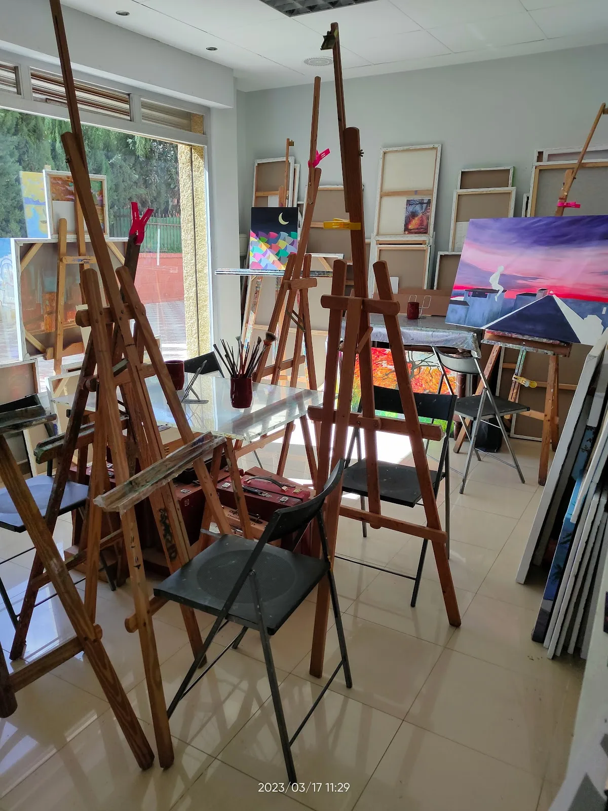 El Taller de Pintura al Óleo de Carmen y Salvador