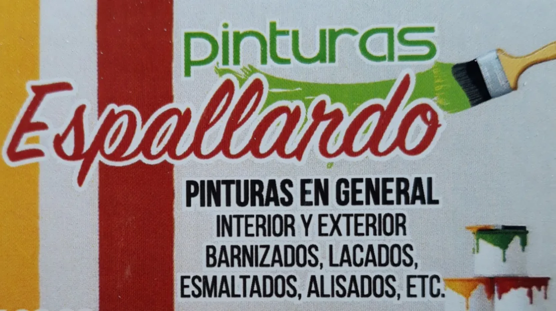 PINTURAS ESPALLARDO